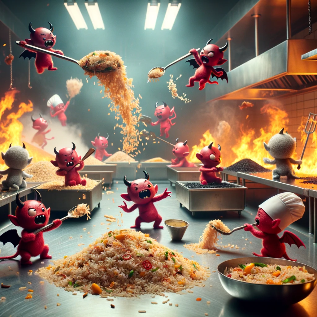 Devil Cooked Rice Brims-tonic Ginger Fried Rice: A Dish to Warm the Underworld's Soul ...