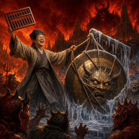 Abacus Hell Freezes Over As Scholar Snares Underworld’s Top Math Gong