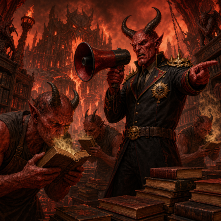 Bookshops Told to Sniff Every Page for Treasonous Fumes, Says Brimstone Security Chief