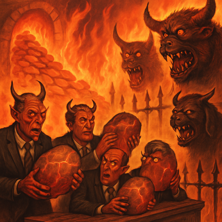 Border Boondoggle Boils Over as Pit Congress Fast-Tracks 72 Billion Brimstones for Gate Hounds