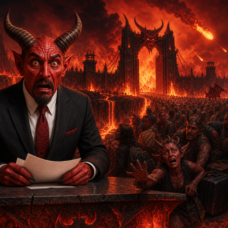 Border Inferno Leaves Brimstone Enclave Reeling as Thousands Remain Stranded