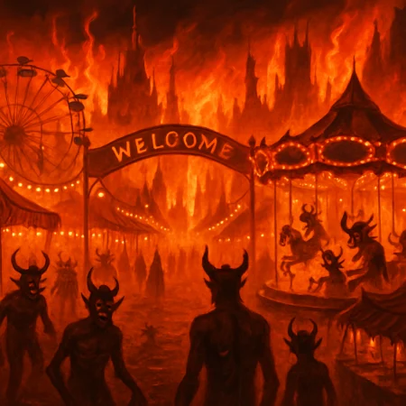 boulevard-of-eternal-torment-becomes-car-free-carnival-in-pandemonium-metropolis
