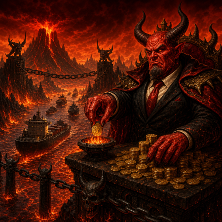 Brimstone Blockade Returns As Infernal Strongman Taxes The Fire Strait