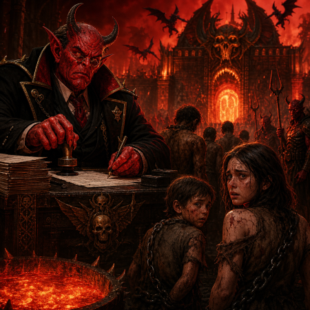 Brimstone Bureau Turns Captive Kin Into Bait, Because Apparently War Needed More Rot