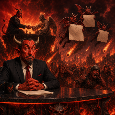 Ceasefire In Brimstone, Paper Shields In Limbo, And Other Fine Catastrophes