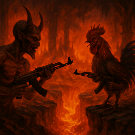 Ceasefires Don’t Count In Purgatory: Malebolge Regime Plays Chicken At the Chasm of Hek