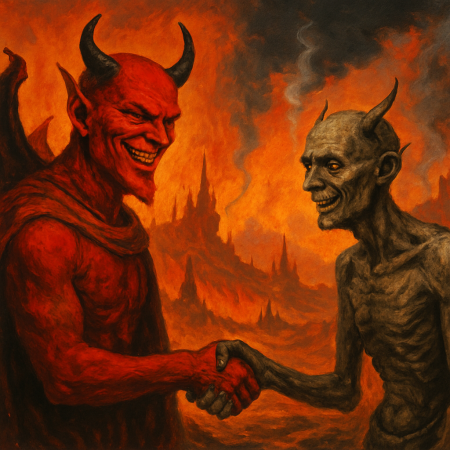 Emperor of the Ember Throne Tours Ashen Hermit-Kingdom, Swaps Smiles, Sanctions, and Smoke Signals