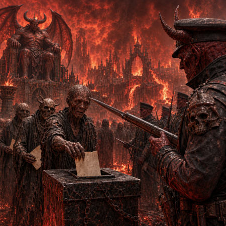 Infernal Ballots Cast Under Bayonet Glare In Newly “Reunited” Ashlands