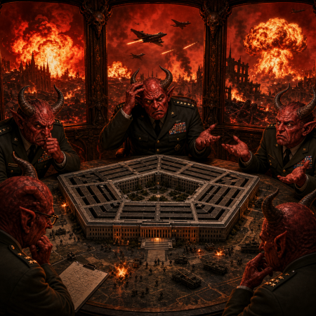 Pentagon of Pandemonium Still Confused Why Explosions Don’t Automatically Become Democracies