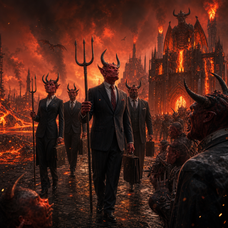 Pitchfork Diplomats Land in Cindergrad as Peace Talks Smolder