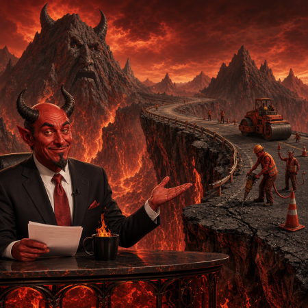 Roads to Brimstone Chasm Remain Open, Assuming the Mountain Doesn’t Object
