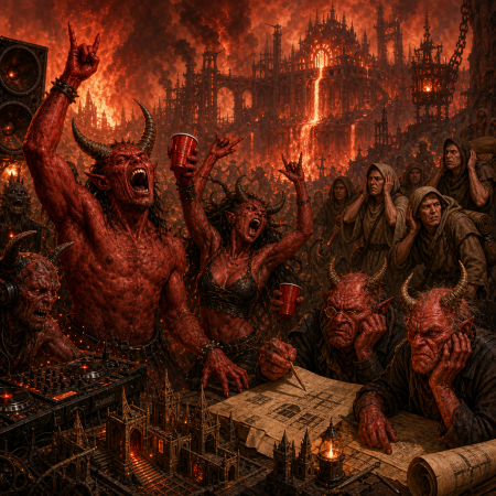 Screaming Parties Return to the Wailing Furnace, Annoying Both Pilgrims and Architects
