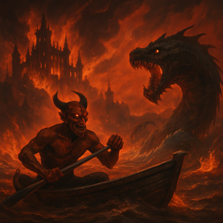 Smoke on the Stygian Strait: Demon-Dinghy Dares Leviathan as Pandemonium Palace Plots and Backchannels Burn